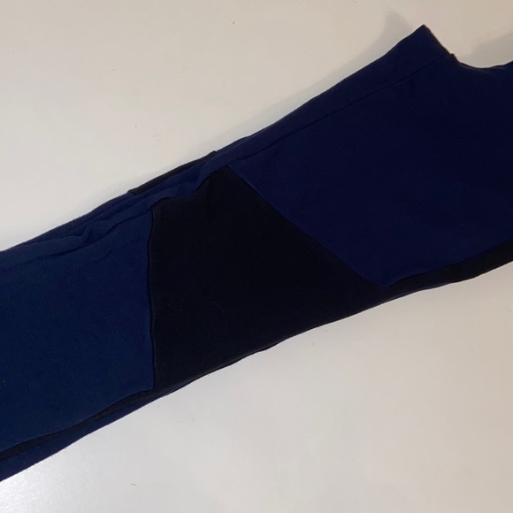 THEORY Rosamon Classical Skinny Stretch Riding Pant Navy with Black Accent 4 - Picture 5 of 11